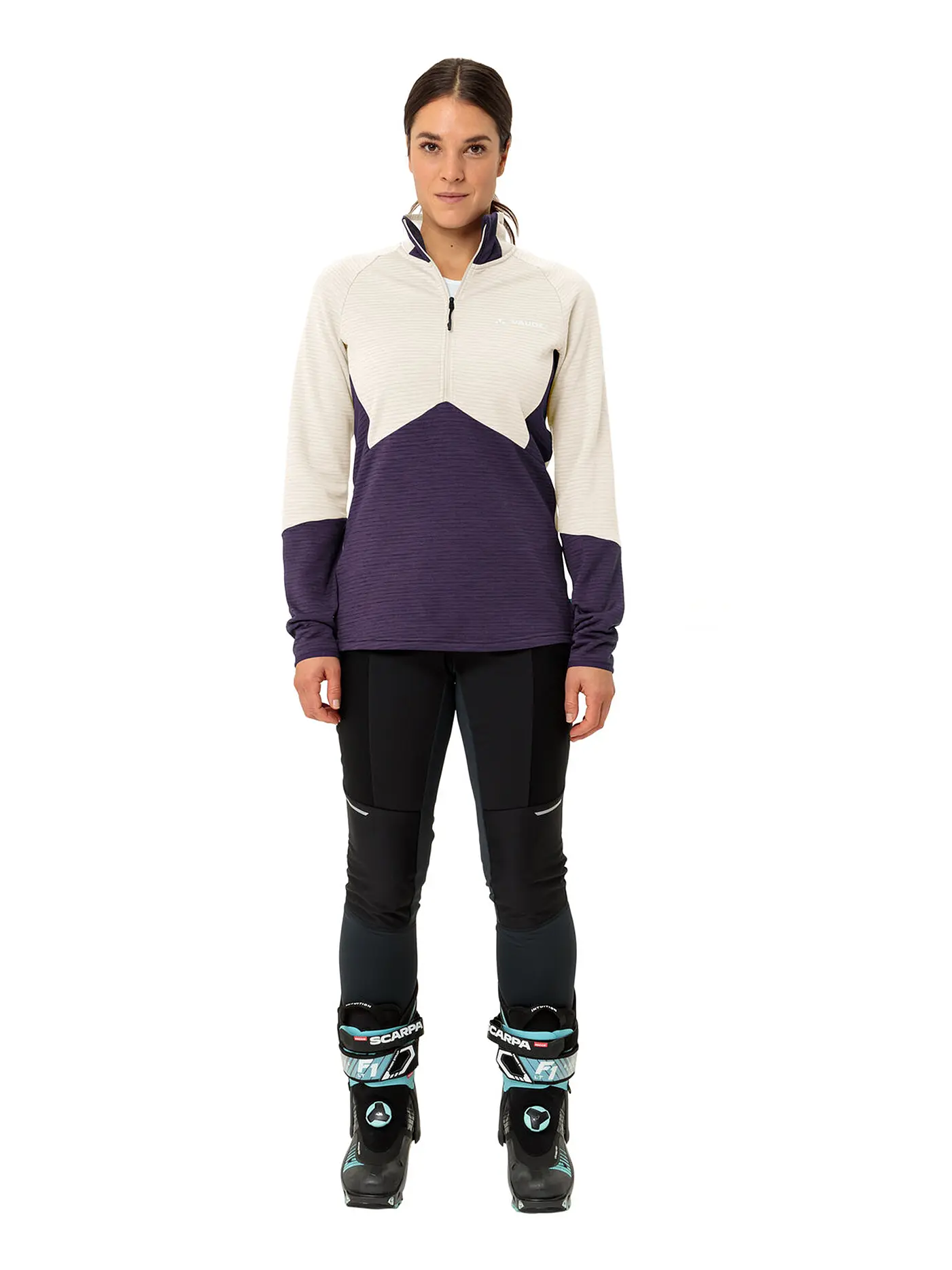 VAUDE | Damen Touren Zipshirt Larice  Fleece | 
